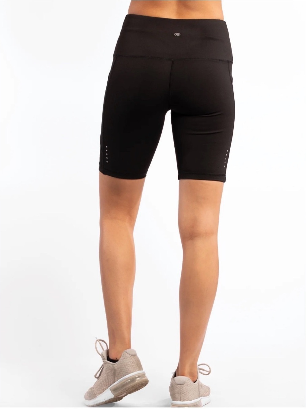 Leg3nd MISSION CONTROL Compression Athletic Bike Shorts 9” Black High waisted L
